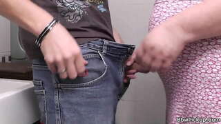 Şişman bir delikte bir topline becerdin